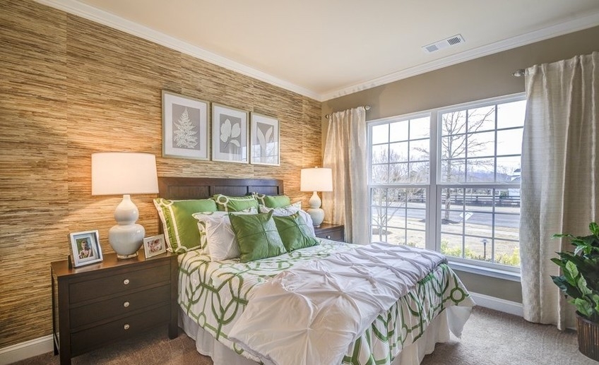 Спальни в естественых тонах