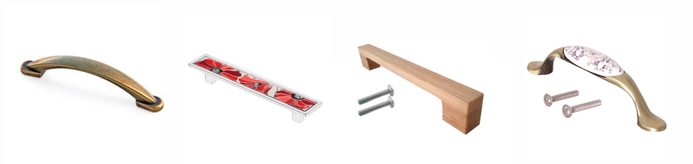 Мебельные ручки: полимер, цамак, керамика