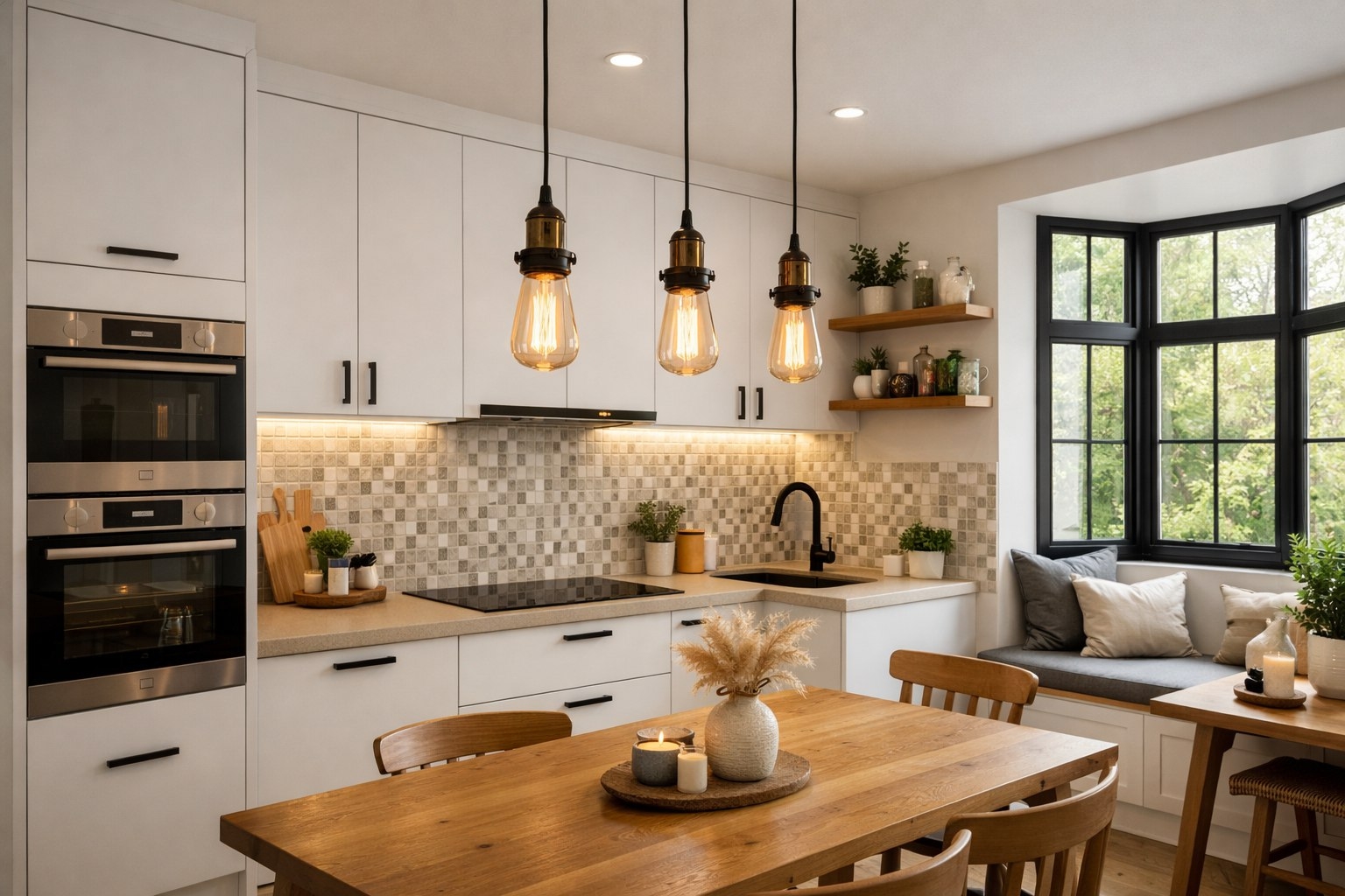 Свет как архитектор пространства на кухне