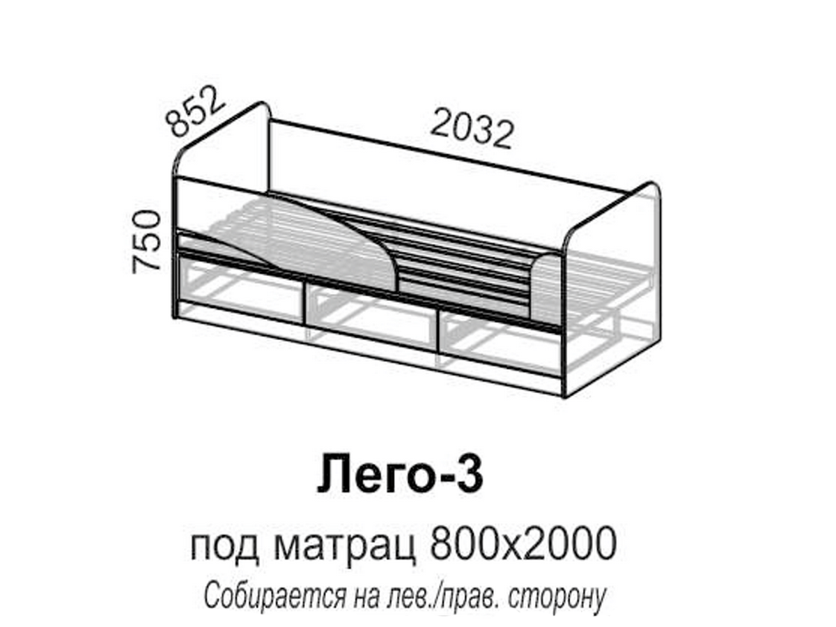 Схема сборки кровати светлана