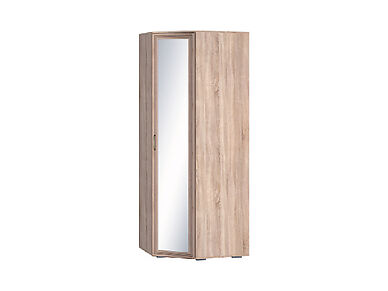 Шкаф угловой с зеркалом (540) Бруно 85 см